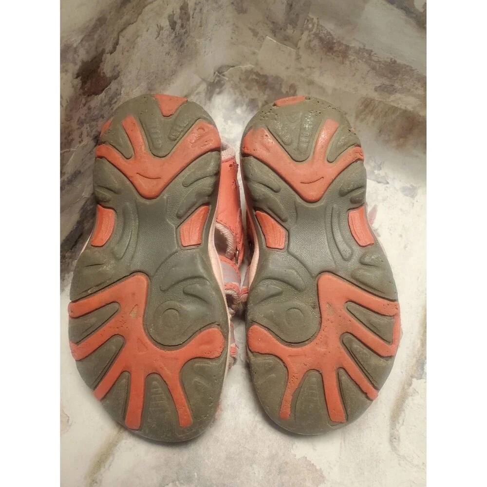 Aleader Toddler Girls  Sport Water Hiking Sandals US 9/ EU 26 Pink/Grey